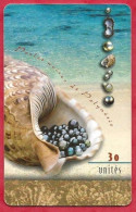 Télécarte Polynésie  PF 78 Perles Noires  Lagon 10 98 - Polinesia Francese