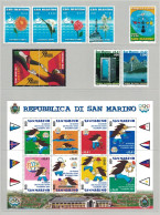 SAN-MARIN - ANNEE 2001 EN POCHETTE DE LA POSTE DE SAN-MARIN - NEUF AVEC 4 BLOCS . - Ungebraucht