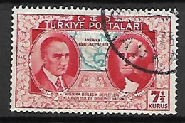 TURQUIE    -   1939 .   Y&T N° 909 Oblitéré - Used Stamps