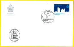 SAN MARINO 2024 FDC 14° Global Summit Dei Comitati Nazionali Di Etica E Bioetica Del Mondo - FDC - First Day Cover - FDC