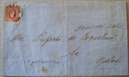 Rumänien, 1866, Briefst., Nach Bucuresti, Guter Zustand - 1858-1880 Moldavia & Principado