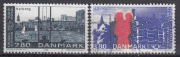 DENMARK 868-869,used,falc Hinged - Oblitérés
