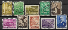 TURQUIE    -   1943 .   Y&T Entre N° 973  Et  990 Oblitérés. - Used Stamps