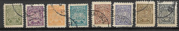 TURQUIE    -   Service   -   1949 .   Y&T  N° 2 à 7  &  9 / 10 Oblitérés. - Official Stamps