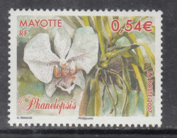 2007 Mayotte Flowers Fleurs Complete Set Of 1  MNH - Nuovi