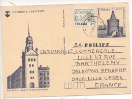 Pologne: Entier Postal Avec Complément Pour L'étranger (1980) - Entiers Postaux