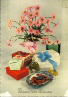 *CPA - Bonne Fête Maman Cadeaux, Fleurs, Parfum - Fête Des Mères
