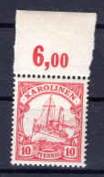 Karolinen 9OR OBERRAND ** MNH POSTFRISCH (AA0566 - Caroline Islands