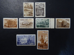 Sowjetunion Mi 1056-1063 * , Sc 1059-1066 MH , Ansichten Von Moskau - Unused Stamps