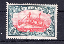 Karolinen 22IIB Tadellos ** MNH POSTFRISCH 180EUR (K5643 - Isole Caroline