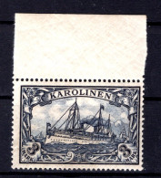 Karolinen 18 OBERRAND ** MNH POSTFRISCH (T0952 - Isole Caroline