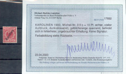 Karolinen 3IIc GUTE FARBE Gest. BPP 280EUR (16218 - Isole Caroline