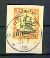 Karolinen 11 Herrlich Auf  Gest. Luxusbriefstück (T6758 - Isole Caroline