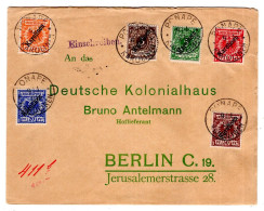 Karolinen 3I,4I,1,2,5,6II Auf Dekorativem Brief BPP 700EUR (T2004 - Isole Caroline