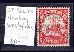 Kamerun 22 Mit Seepost  Gest. (K4741 - Camerún