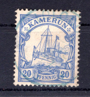 Kamerun 10 Mit LOLODORF In Blau Gest. (K5647 - Camerún