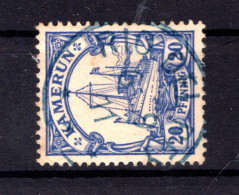 Kamerun 10 Ideal RIO DEL RAY Blau Gest. (T2949 - Cameroun