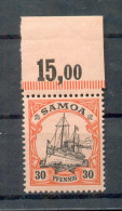 Samoa 12 OBERRAND ** MNH POSTFRISCH (11543 - Samoa