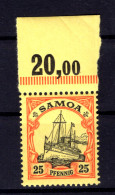 Samoa 11POR OBERRAND ** MNH POSTFRISCH (T0343 - Samoa