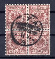 Samoa VORLÄUFER V50d Schöner VB Gest. BPP 260EUR (AA1838 - Samoa