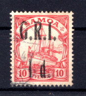 Samoa Britisch 3 Tadellos Gest. 120EUR (L8420 - Samoa