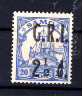 Samoa BRITISCH 4II ABART * MH 120EUR (T4808 - Samoa