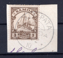 Samoa 7 Mit STEMPEL ALEIPATA Gest. Luxusbriefstück BPP (AA1644 - Samoa