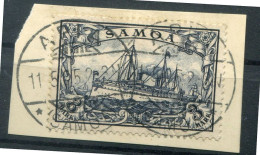 Samoa 18 Herrlich Auf Gest. Luxusbriefstück 170EUR (K9302 - Samoa