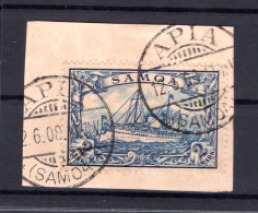 Samoa 17 Herrlich Auf Gest. Luxusbriefstück 120EUR (K1785 - Samoa