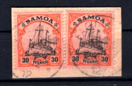 Samoa 12 Ideal FAGAMOLO Gest. Luxusbriefstück (T3270 - Samoa