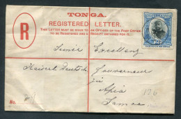 Samoa 1903 INCOMMING MAIL Aus Tonga SELTEN!!! (T9808 - Samoa