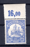Marshall-I. 16OR OBERRAND ** MNH POSTFRISCH (AA0526 - Marshall Islands
