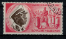 Burundi - "Indépendance : Roi Mwami Et Tambours Royaux" - Oblitéré N° 29 De 1962 - Gebruikt