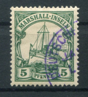 Marshall-I. 8 Mit Violettem SEEPOSTStpl Gest. (L4319 - Marshall