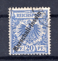 Marshall-I. 4I Mit 2.Stempelsorte Gest. BPP 200EUR (AA2434 - Marshall Islands