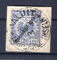 Marshall-I. 4I Mit Stempel 2.Sorte Gest. Luxusbriefstück BPP 190EUR (B6256 - Marshall Islands