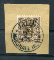 Marshall-I. 7 Herrlich Auf Gest. Luxusbriefstück (78256 - Marshall