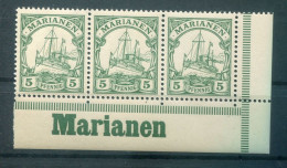Marianen 8 Mit Voller RANDINSCHRIFT ** MNH POSTFRISCH (79786 - Isole Marianne