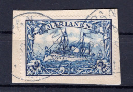 Marianen 18 Herrlich Auf Gest. Luxusbriefstück BPP (T7757 - Mariana Islands