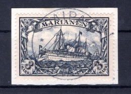Marianen 18 Herrlich Auf Gest. Luxusbriefstück 160EUR (L2114 - Isole Marianne