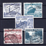 Danzig PORT GDANSK 29/31 Tadellos Gest. 100EUR (K2245 - Port Gdansk