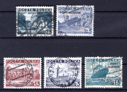 Danzig PORT GDANSK 29/33 Tadellos Gest. 100EUR (K5584 - Port Gdansk