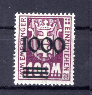 Danzig PORTO I/II UNVERAUSGABT * MH 180EUR (T8219 - Segnatasse