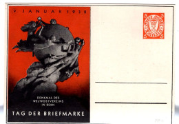 Danzig PRIVAT-GA Zum Tag Der Briefmarke 1938 (L8192 - Entiers Postaux