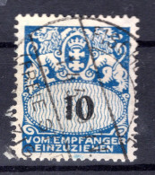 Danzig PORTO 31 Mit Stempel FISCHERBABKE (K5587 - Strafport