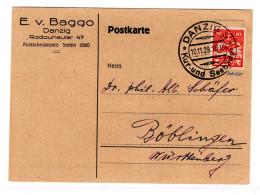 Danzig 202 Schöne EF (T4998 - Storia Postale