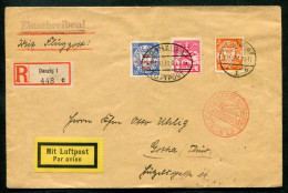 Danzig 226 Etc Spitzenwert Auf R-LP-Brief (L7972 - Lettres & Documents