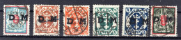 Danzig DIENST 29/34Y Tadellos Gest. BPP 155EUR (K5595 - Dienstmarken