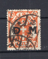 Danzig DIENST 27 Echt Gest. BPP 18EUR (74735 - Dienstmarken