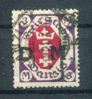 Danzig DIENST 14 Echt Gest. BPP 70EUR (18197 - Oficial